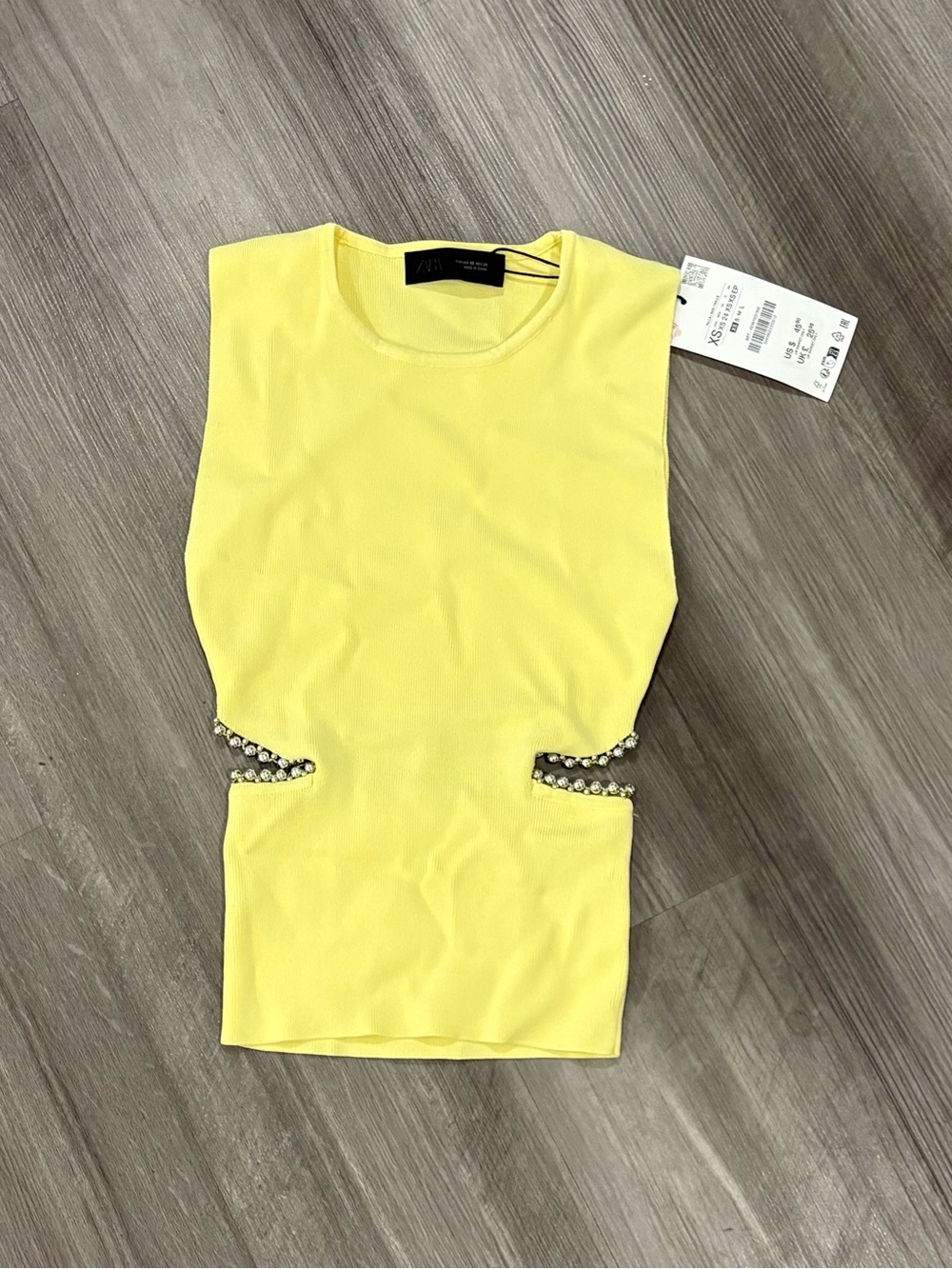 Zara cut-out top